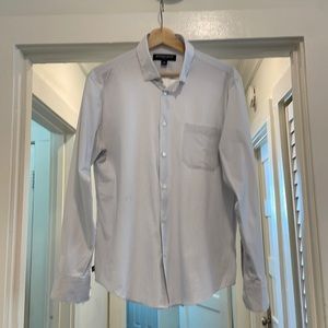 Mizzen and Main Leeward Medium White Performance Shirt